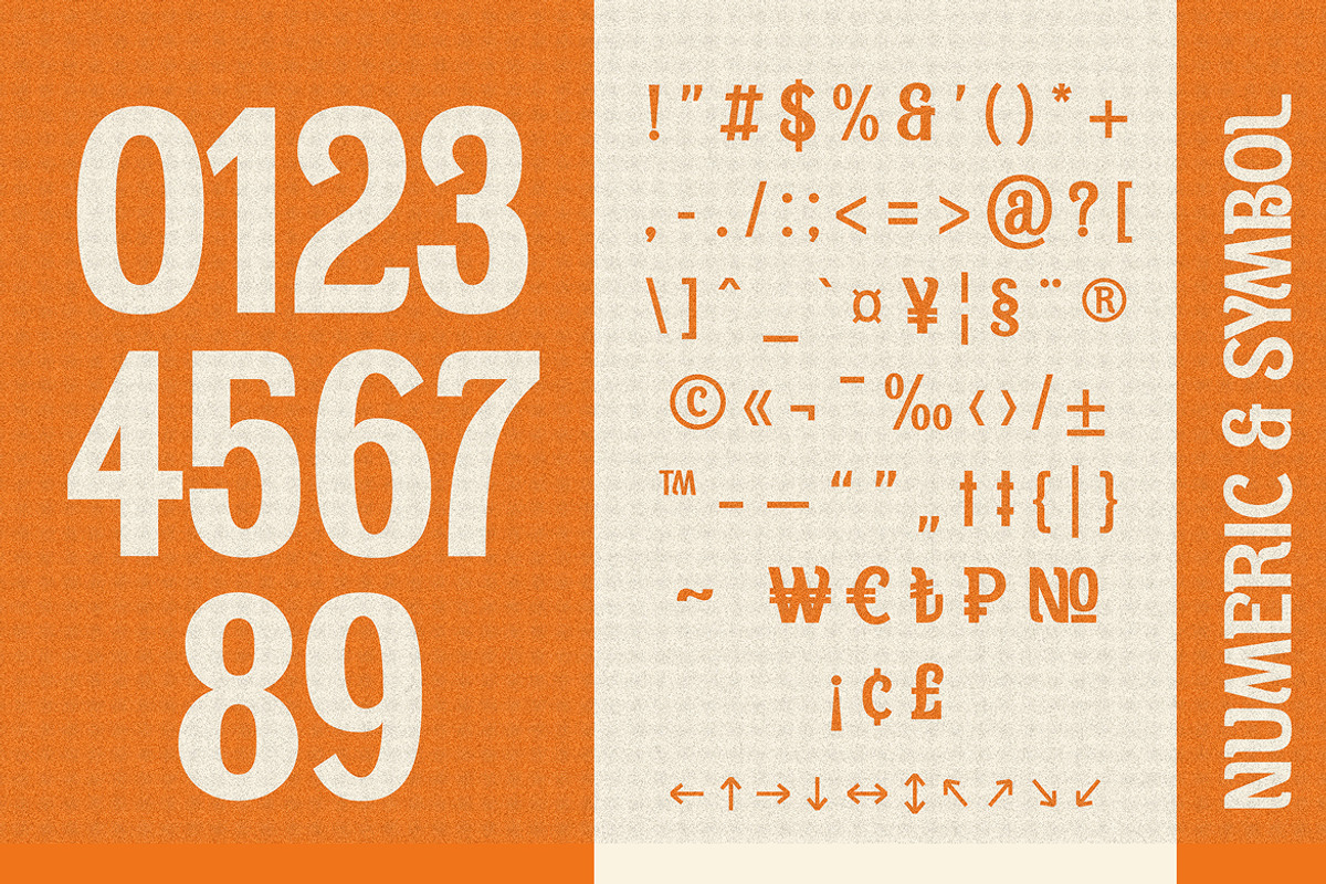 Vezanor - Sans Serif Font Display, a Sans Serif Font by Simetrica Labs (Photo 7 of 9)
