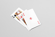 Playing Cards Mock-Ups, a Print Template by resumetemplathttps://d3es (Thumbnail 5 of 14)