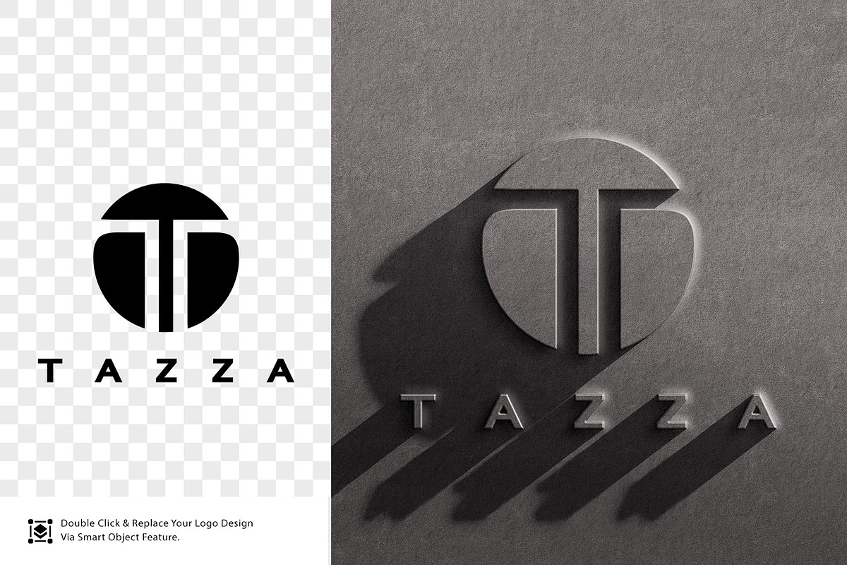 Logo 3d Mockup, a Product Mockup by GfxFoundry (Photo 2 of 4)
