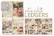 Vintage Palette Ledgers, a Decorative Illustration by rileyBgraphics (Thumbnail 1 of 5)