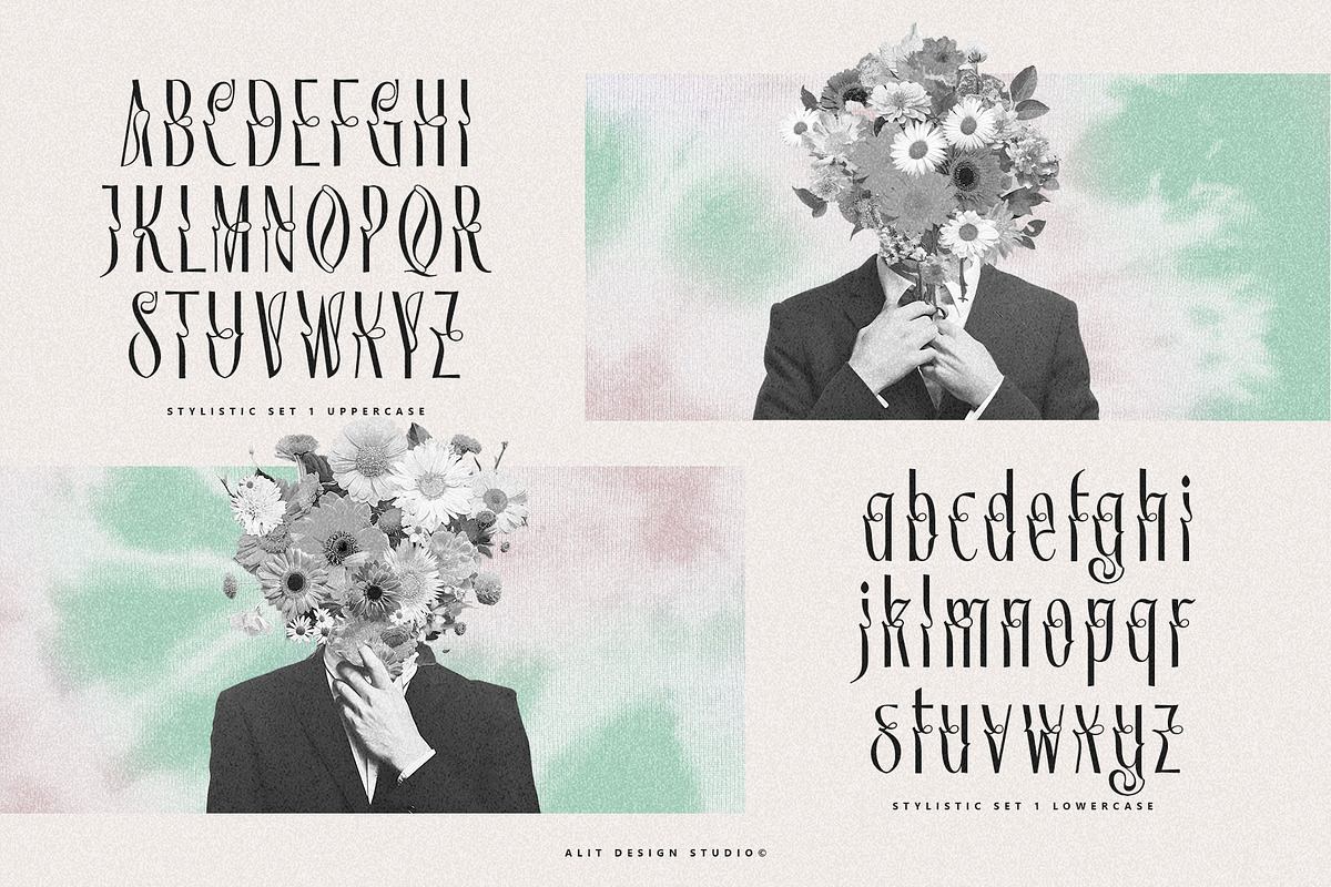 Brossaky Typeface, a Sans Serif Font by alit design (Photo 4 of 17)