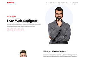 Personal Website Portfolio Template