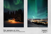 Aurora Borealis Effect Overlays, a Brushes & More by PhotoSpirit (Thumbnail 7 of 9)