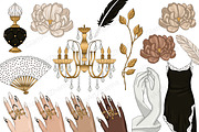 Fashion Clipart, an Object Illustration by GlamArtZhanna (Thumbnail 4 of 5)