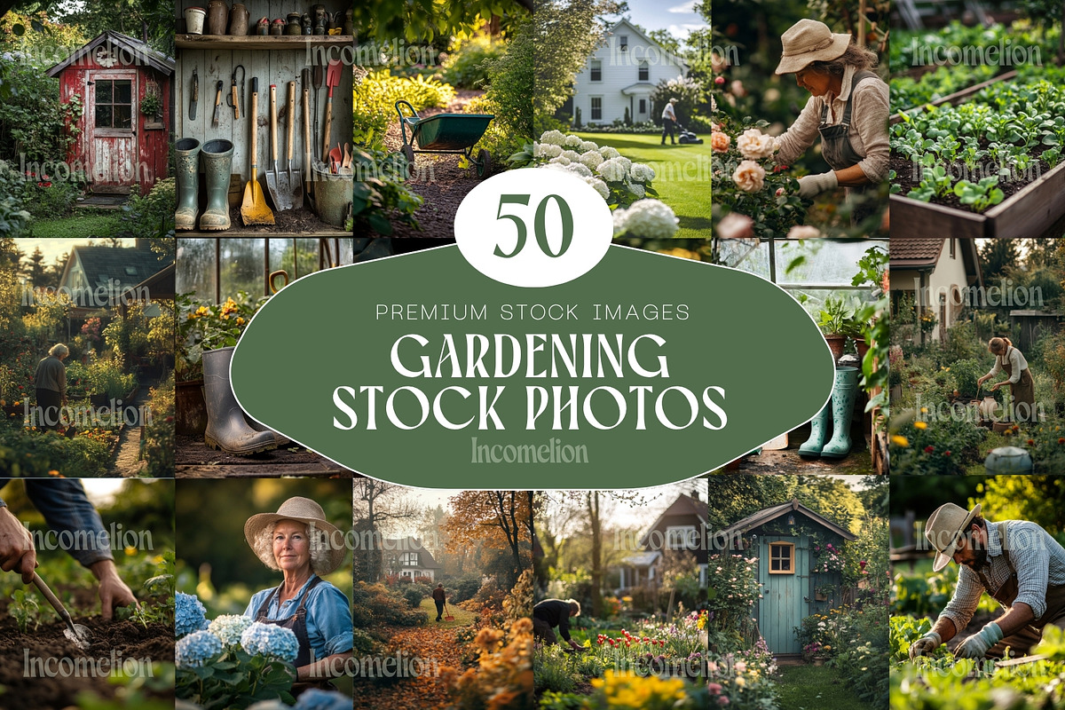 50 Gardening Stock Photos, an Arts & Entertainment Photo by Incomelion (Photo 1 of 8)