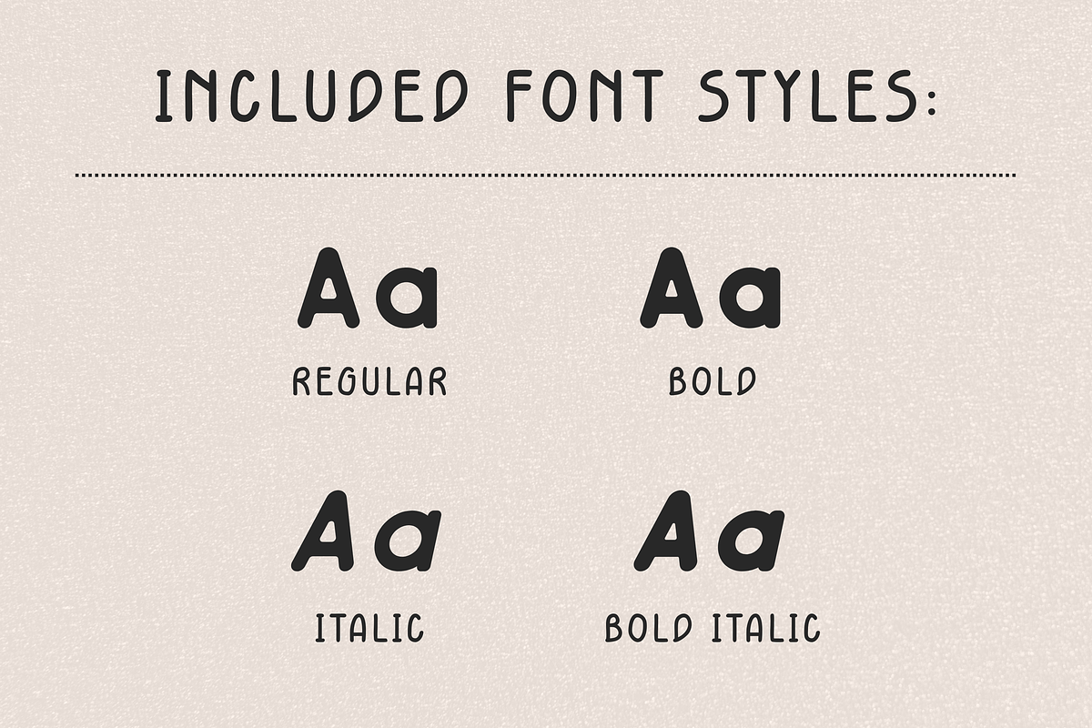 Rounded Sans Serif font - Oranica, a Sans Serif Font by ZoloDesignHub (Photo 3 of 8)