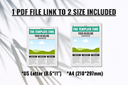 Front Page Newspaper Template, a Flyer Template by ZoloDesignHub (Thumbnail 2 of 7)