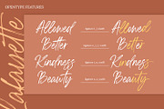 Lafayette, a Script Font by din-studio.com (Thumbnail 13 of 15)