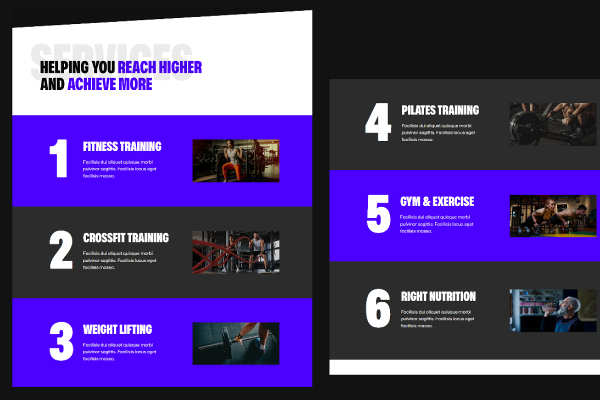 Wix Studio Gym Fitworld Template., a Wix Template by MuzammilMahida (Photo 4 of 18)
