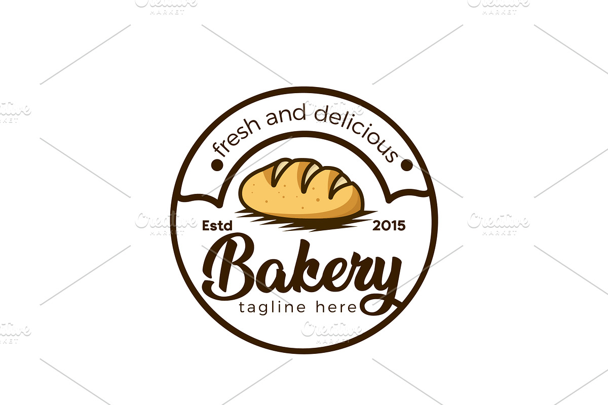 Fresh Bakery Logo Design, a Branding & Logo Template by AlvinStd
