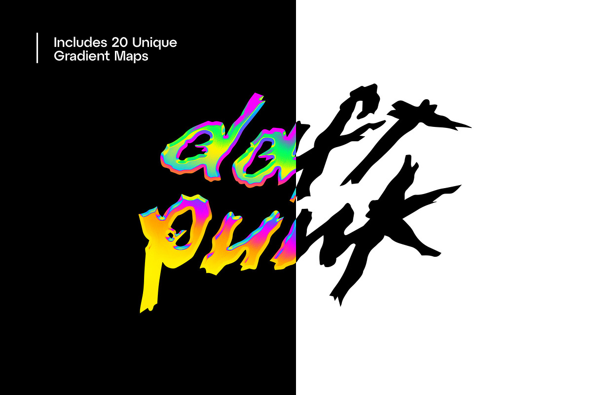 Hype - Neon Chrome Effect, a Texture Graphic by Studio 2am (Photo 6 of 8)