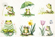 Funny Sunbathing Panda Clipart, an Illustration by Watercolor design (Thumbnail 4 of 4)