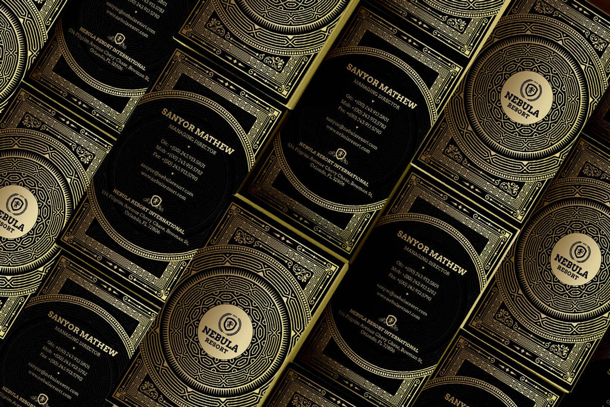 100 Modern Business Card Bundle, a Business Card Template by GraphicsEgg (Photo 57 of 102)