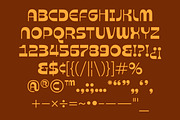 Lubby - A Playful 60s Font, a Sans Serif Font by The Type Fella (Thumbnail 2 of 7)