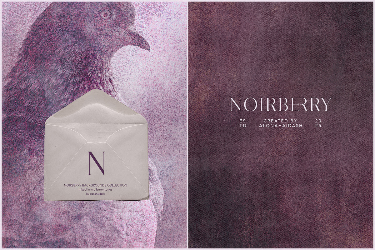 Noirberry · Textured Backgrounds, a Background Graphic by alonahaidash (Photo 5 of 10)
