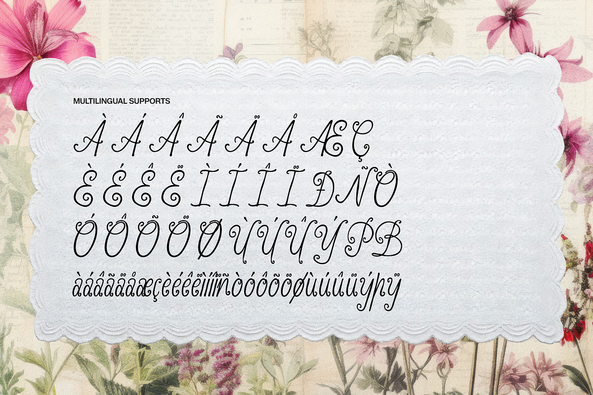 Nawiyla | Handwritten Script, a Script Font by gracetype_studio (Photo 10 of 11)