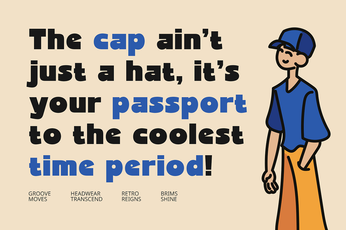CS Genista – Bold Font, a Sans Serif Font by Craft Supply Co. (Photo 2 of 8)
