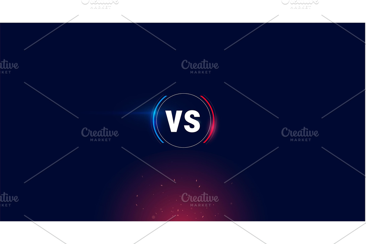 versus logo vs letters for sports, a Texture Graphic by Vitaliy Starkov
