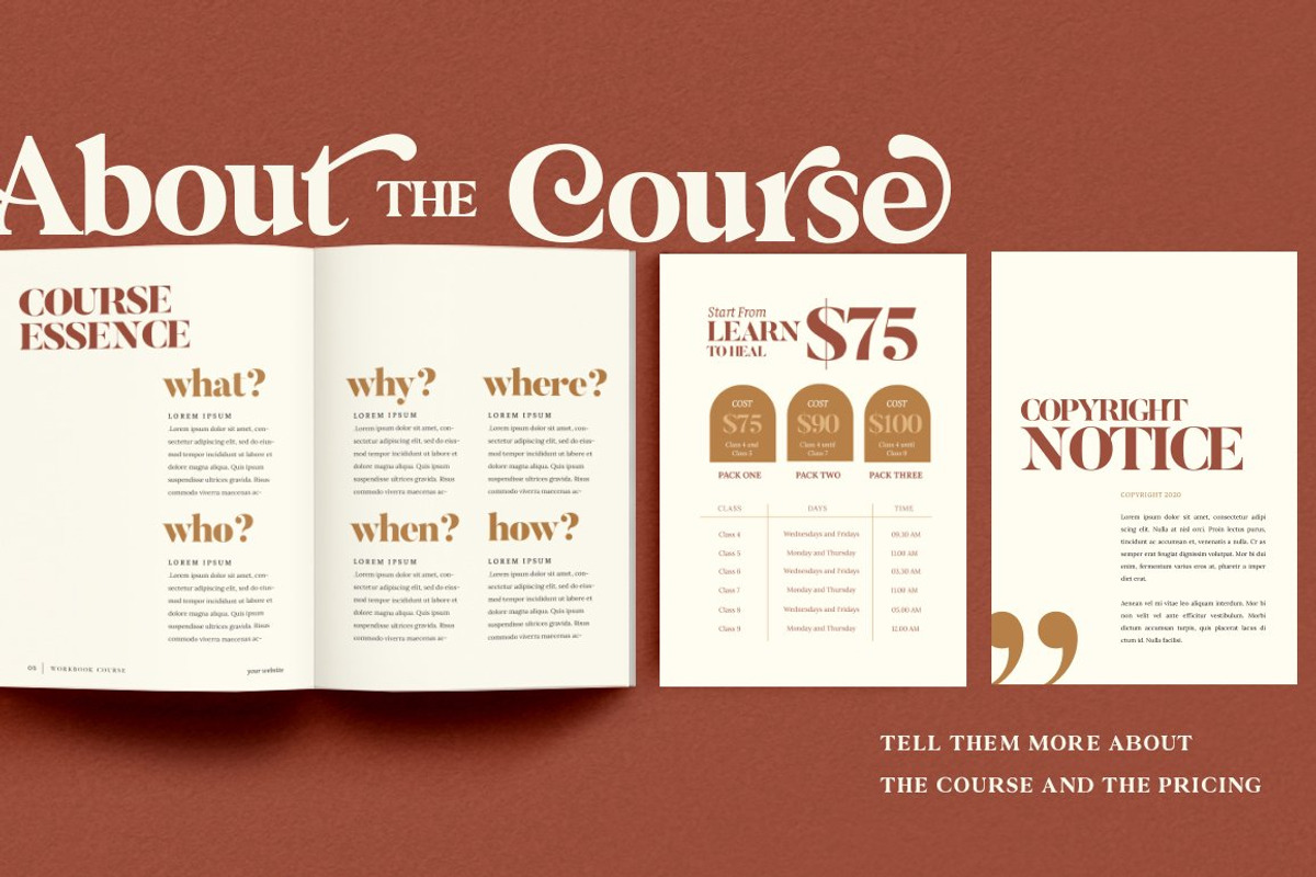 2in1 Bundle eBook + Workbook CANVA, a Magazine Template by Eviory (Photo 13 of 38)