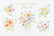 Pastel Spring Flowers - Candypops, an Illustration by Beigetime (Thumbnail 4 of 8)