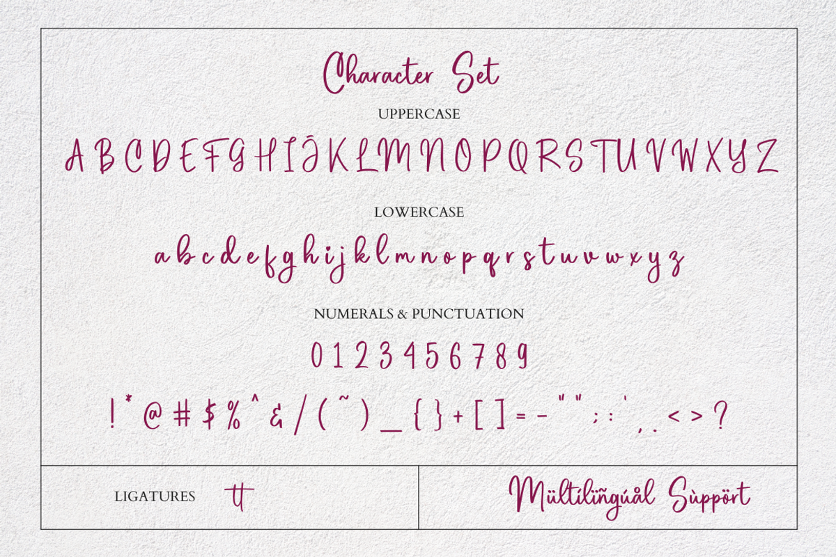 Justring - Script Font, a Script Font by Creavibes Design (Photo 11 of 11)