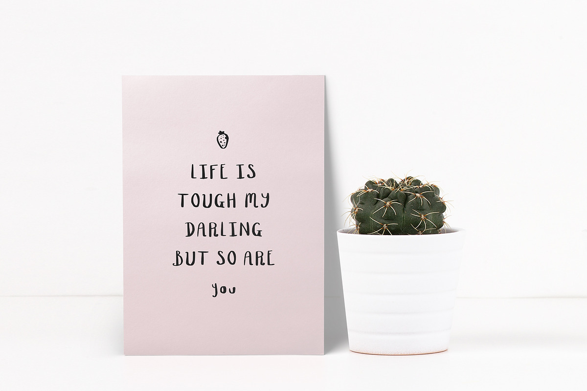 Little Fox Brush Font preview 2