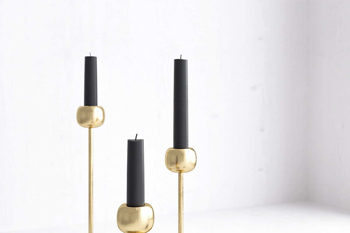 Candle Holder West Elm Modern Brass, an Architecture 3D Model by gianniritschard (Photo 1 of 8)