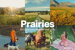 20 Prairies Lightroom Presets LUTs