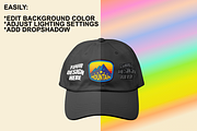 Dad Cap Mockup Yupoong 6245CM, a Hat Mockup by Infinity Mockups (Thumbnail 5 of 8)
