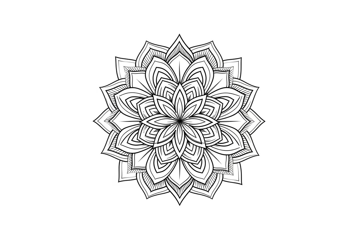 Mandala Flower SVG Bundle, an Illustration by Creativeshirt (Photo 25 of 31)