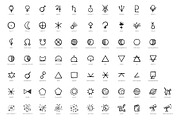 120 Hand-drawn Astrology icons, an Icon by Hand-Drawn Goods (Thumbnail 2 of 4)
