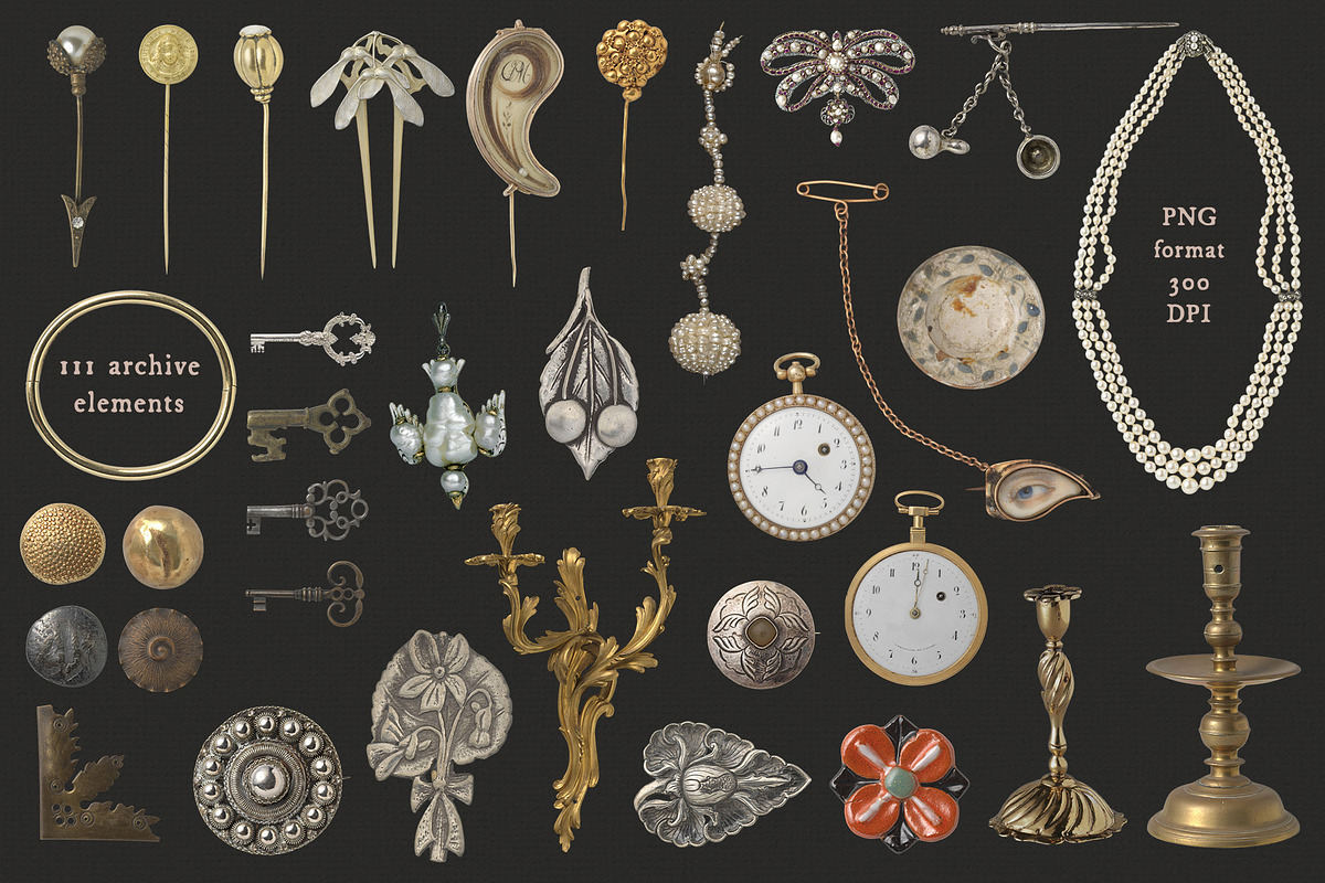 Maison Archive Collage Collection, an Object Graphic by lerinartstudio (Photo 5 of 11)