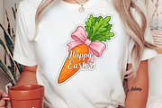 Happy Easter Carrot PNG, an Illustration by Libby Wishes (Thumbnail 5 of 6)
