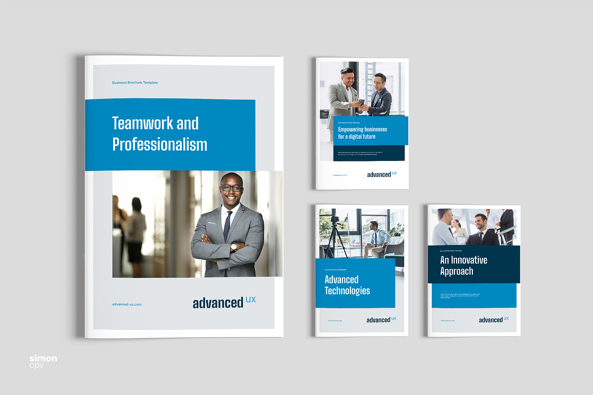 ADVANCED / Brochure Template, a Brochure Template by Type Here Studio (Photo 2 of 15)