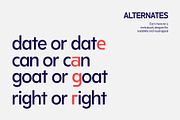 Juturu | Geometric Variable 9 Fonts, a Sans Serif Font by Casloop Studio (Thumbnail 6 of 9)