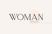 Woman Serif Font, a Serif Font by elvinova (Thumbnail 9 of 9)