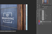 Framed Glass Sign Mockup, an Advertising Mockup by RSplaneta (Thumbnail 2 of 2)