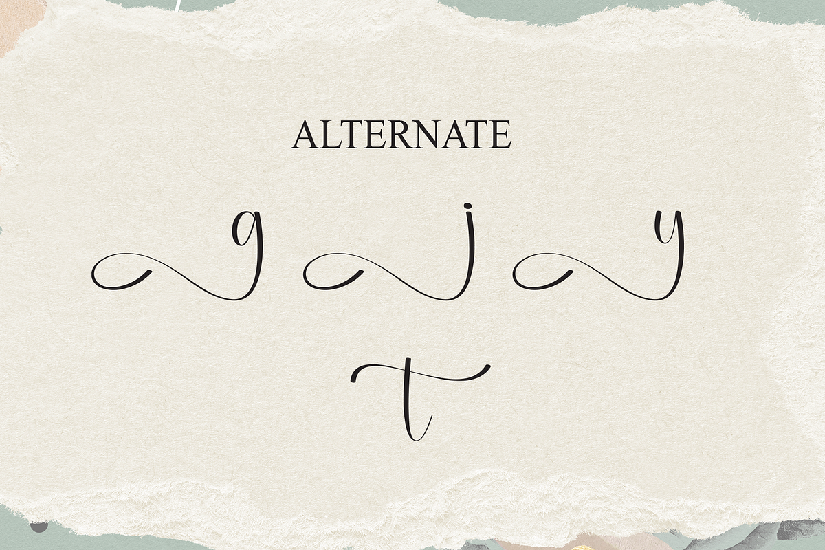 Montage | Script Font, a Handwritten Font by Scratchones (Photo 8 of 9)