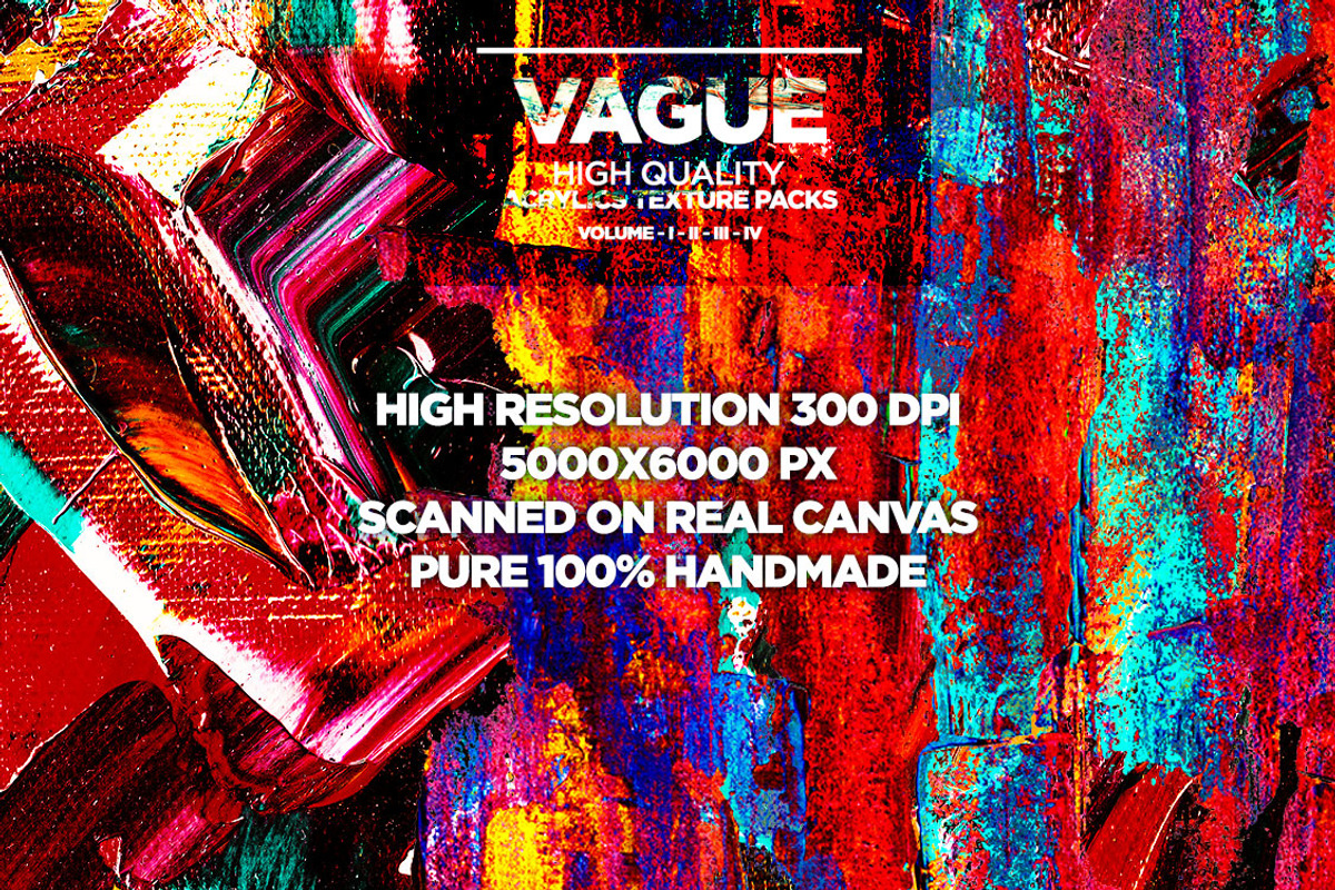 Vague 49 Acrylics Textures Packs, a Pattern Graphic by nicholasasmita (Photo 2 of 51)