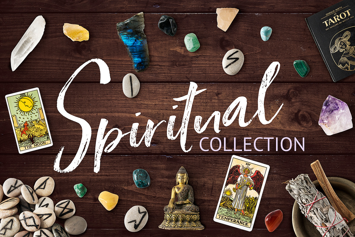 The Spiritual Scene Creator, a Product Mockup by wings of design (Photo 1 of 17)