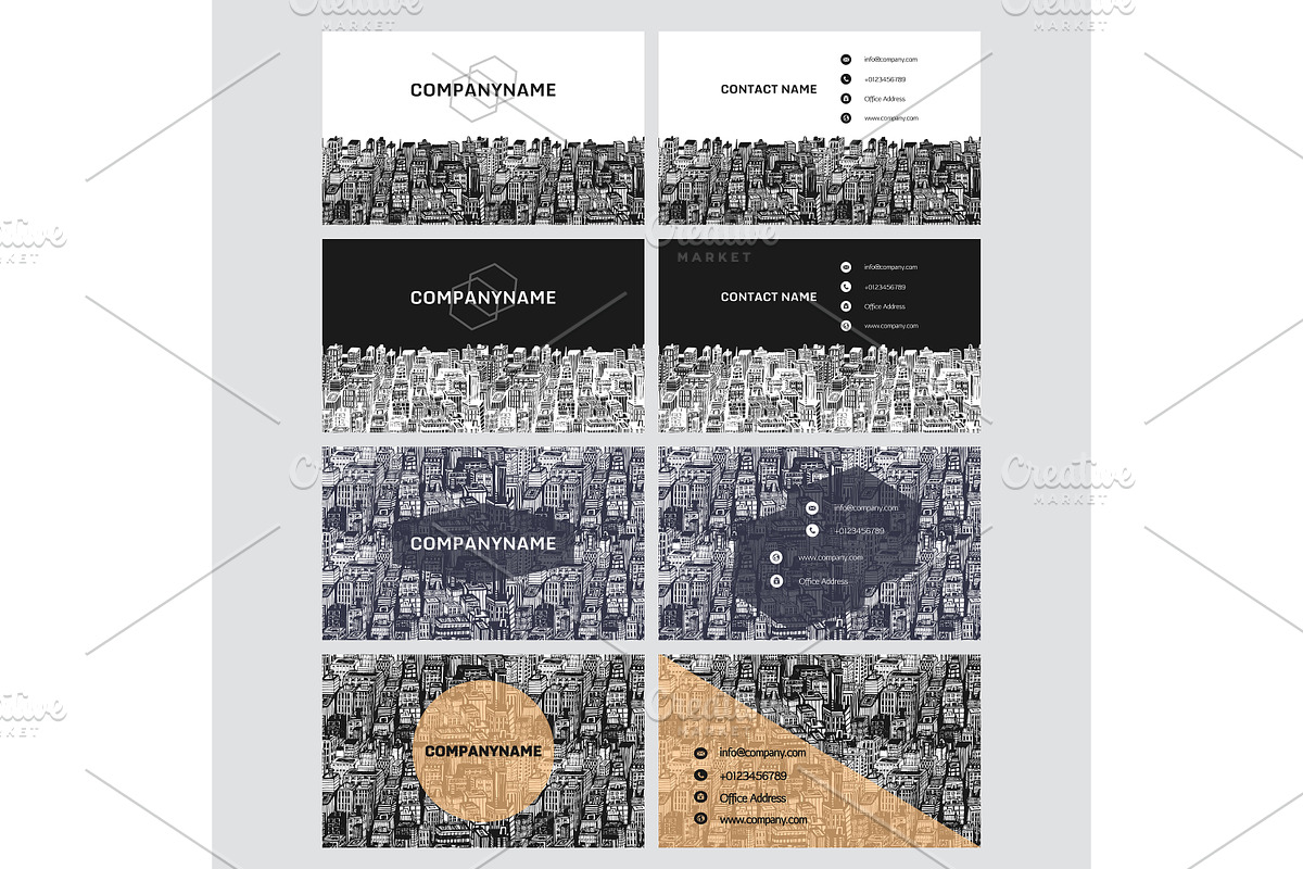 Real Estate Business Cards, a Business Card Template by IRSYART (Photo 6 of 6)