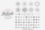 +66 Vintage starburst bundle, an Education Illustration by VectorBakery (Thumbnail 2 of 3)