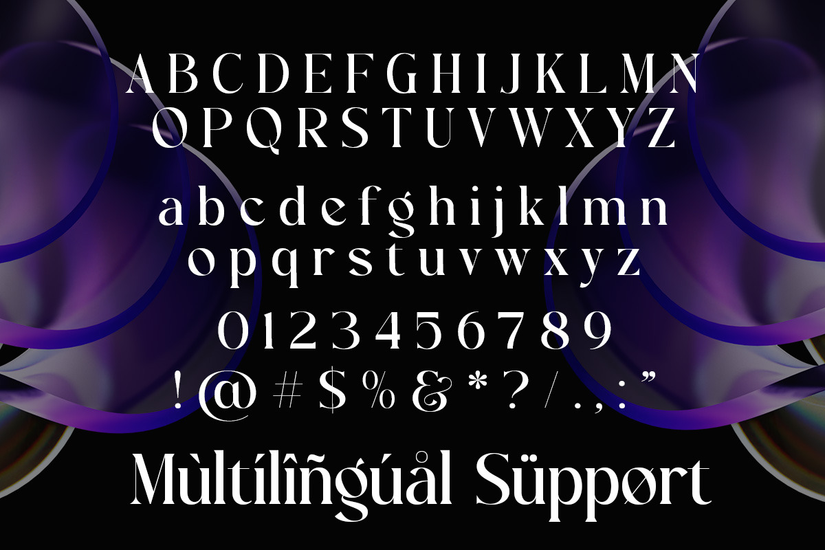 Saffela - Modern Elegant Luxury, a Serif Font by Shakira Studio (Photo 10 of 10)