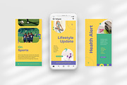 Modern Geometric Newsroom Instagram, a Social Media Template by peterdraw (Thumbnail 7 of 8)