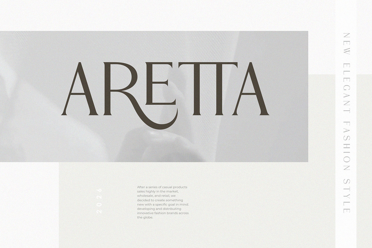 Rogatte || elegant ligature serif, a Serif Font by ToniStudio (Photo 13 of 16)