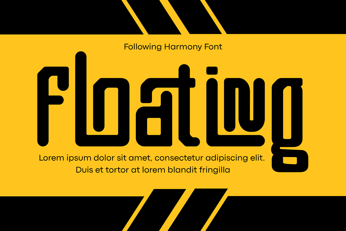 Following Harmony Font, a Sans Serif Font by 177Studio (Photo 2 of 8)