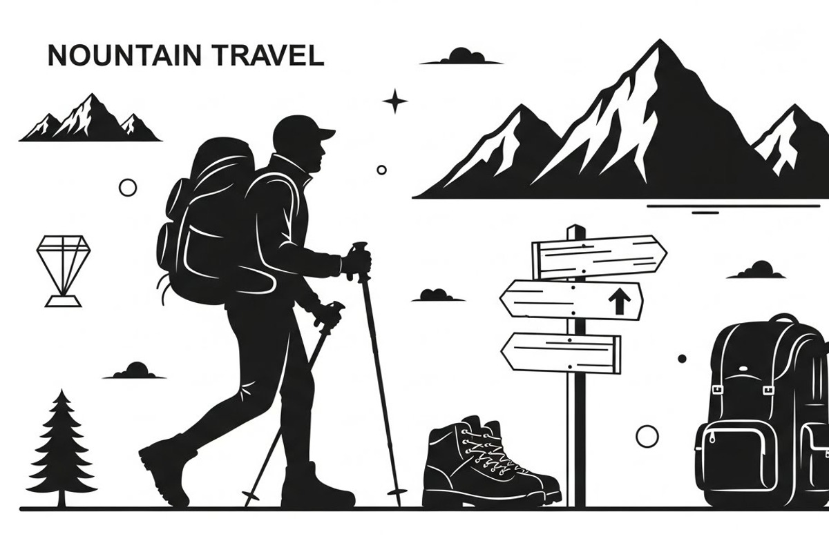 Hiking Adventure Silhouette Bundle, an Illustration by yasushie (Photo 24 of 51)