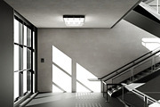 Stair Wall PSD Mockup, an Advertising Mockup by UInstrument (Thumbnail 3 of 4)