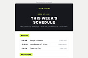 Fitness Studio Email Kit, an Email Template by Art Club (Thumbnail 2 of 5)