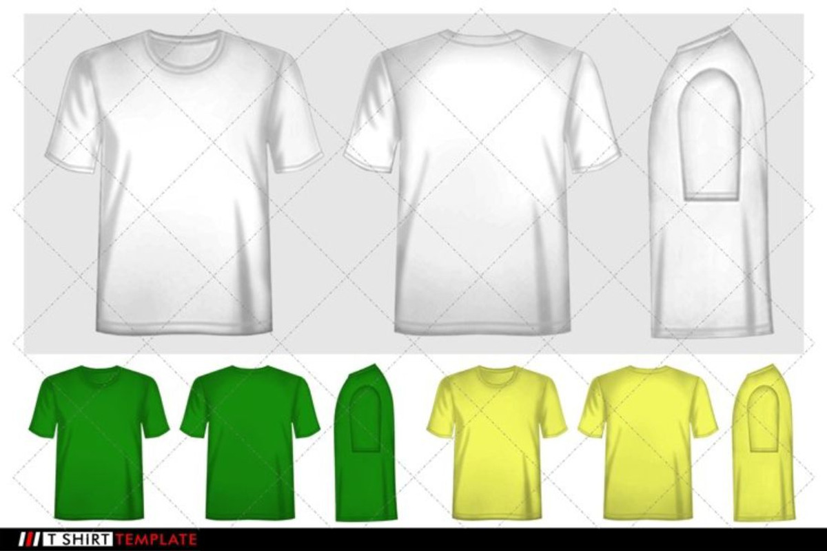 T shirt Template PNG Bundle, a Shirt Mockup by D2PUTRI (Photo 3 of 5)
